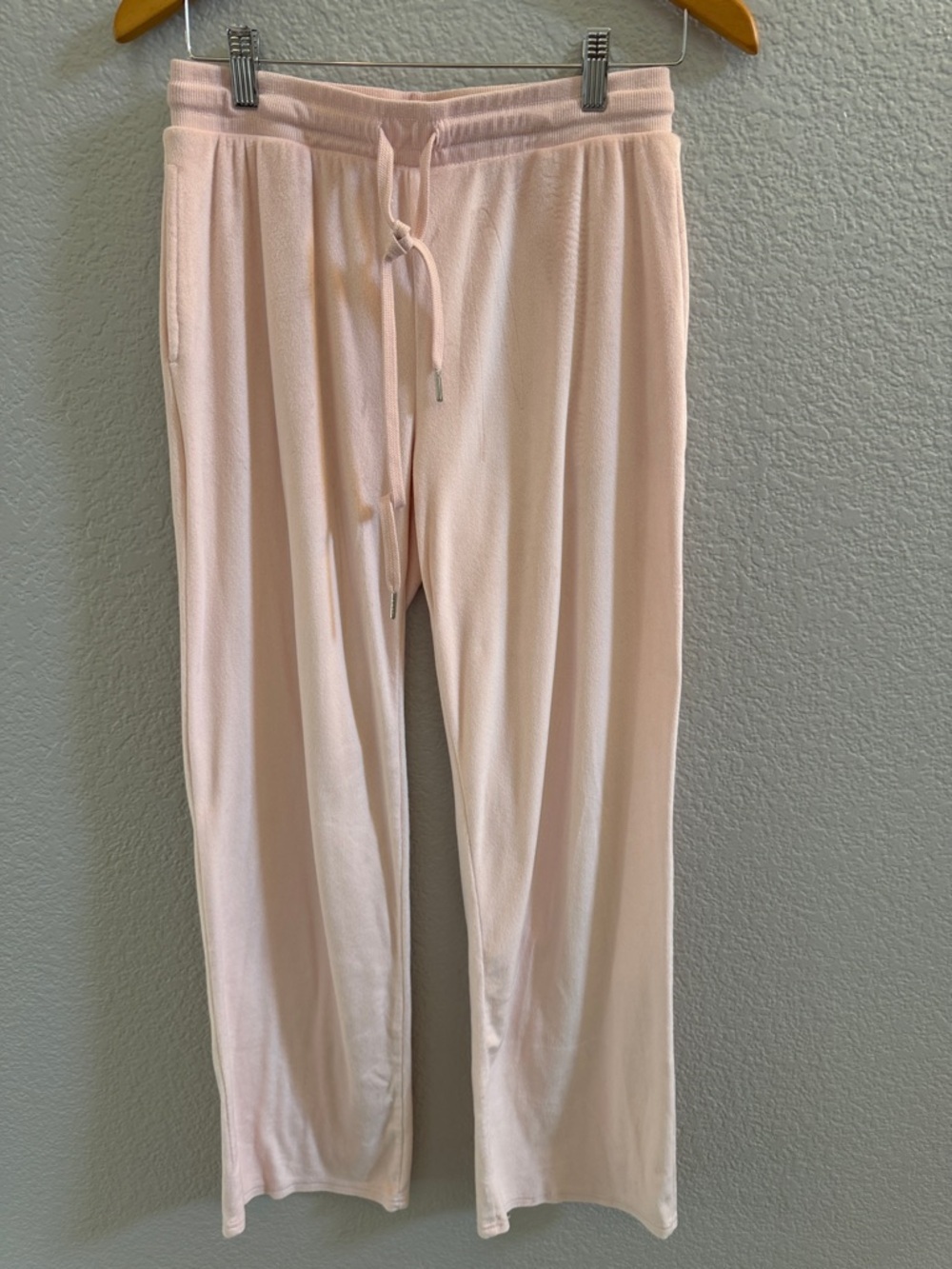 JUICY COUTURE PINK OG BIG BLING VELOUR TRACK PANTS SIZE SMALL - Picture 3 of 8